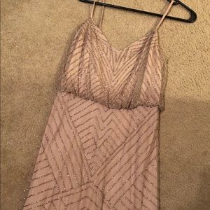 Beaded formal dress- Adrianna Papell